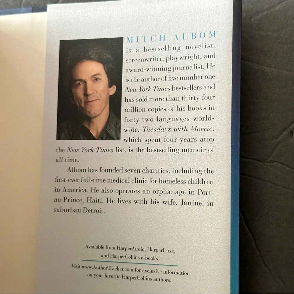 The First Phone Call From Heaven by Mitch Albom | Fiction | Hardcover Book